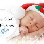 Cadeaux de Noël pour bébé 0-6 mois