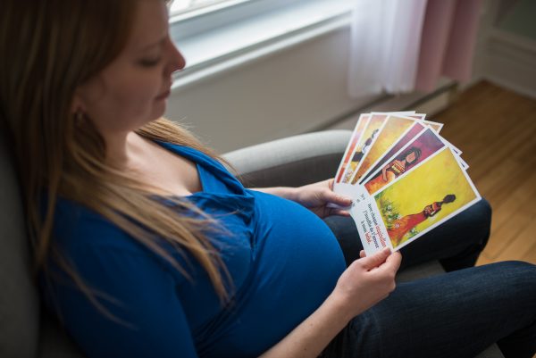 cartes bien-naître aléop | affirmations positives accouchement | cocoon bien naître